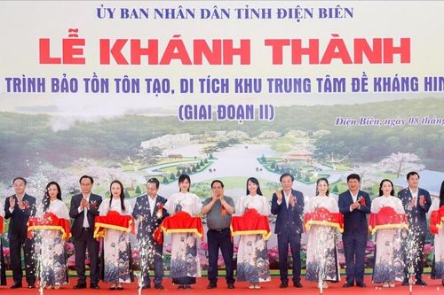 Khánh thành tôn tạo di tích đề kháng Him Lam