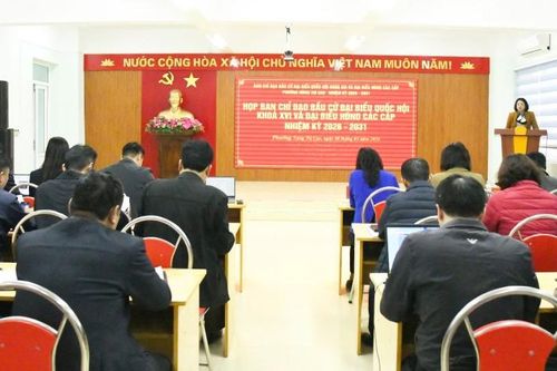 Các xã, phường họp chỉ đạo và kiểm tra công tác chuẩn bị bầu cử Quốc hội và HĐND các cấp nhiệm kỳ 2026 - 2031