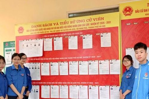 Tuổi trẻ Nam Phù: Trao niềm tin, gửi kỳ vọng vào ngày hội non sông