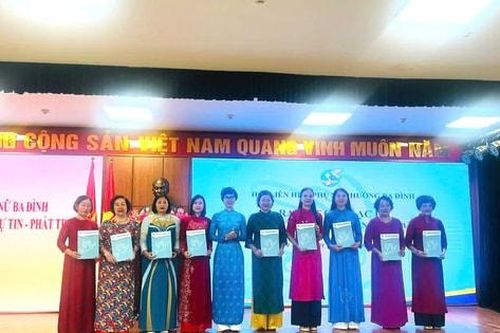 Phường Ba Đình ra mắt Câu lạc bộ 'Phụ nữ kết nối số - Đồng hành cùng bầu cử'