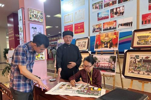 Bắc Ninh tổ chức lễ đón bằng UNESCO ghi danh nghề làm tranh dân gian Đông Hồ