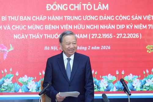 Thông báo kết luận của Tổng Bí thư Tô Lâm nhân kỷ niệm 71 năm Ngày Thầy thuốc Việt Nam