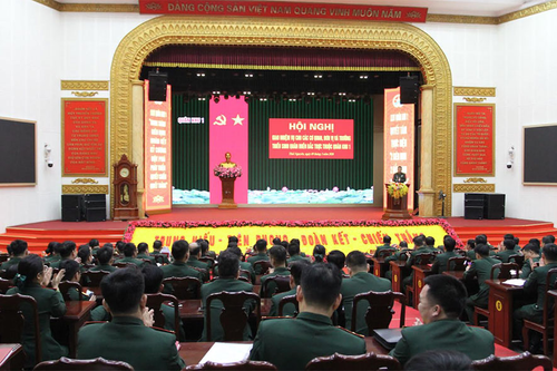 Quân khu 1 giao nhiệm vụ cho các cơ quan, đơn vị và Trường Thiếu sinh quân miền Bắc