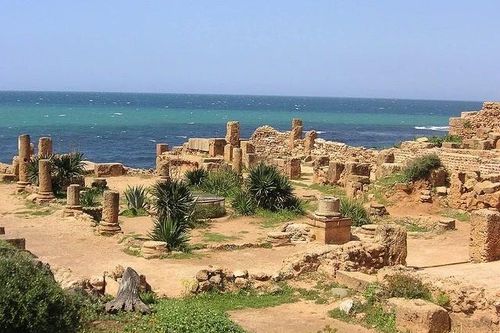 Tàn tích thành phố cảng hùng mạnh của người La Mã ở châu Phi