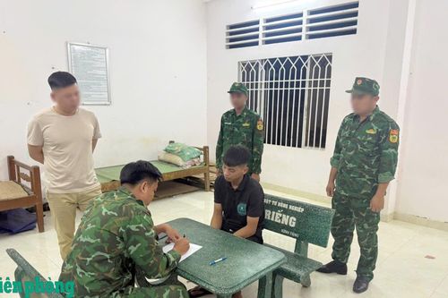 Đồn Biên phòng cửa khẩu Mỹ Quý Tây bắt giữ đối tượng có liên quan đến vụ án giết người