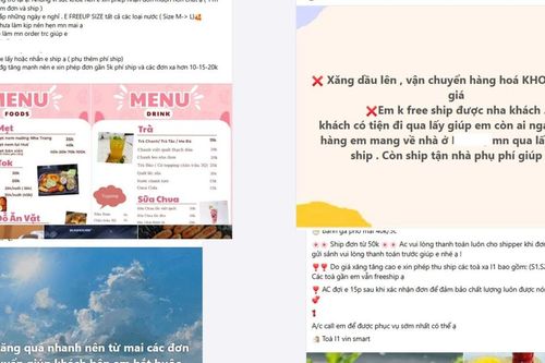 Xăng dầu tăng mạnh, người bán online đồng loạt điều chỉnh giá và phí giao hàng