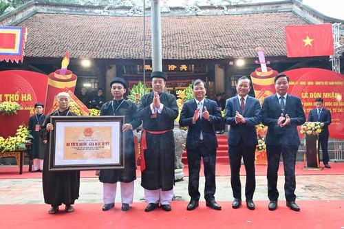 Quần thể di tích Thổ Hà được công nhận Di tích Quốc gia đặc biệt