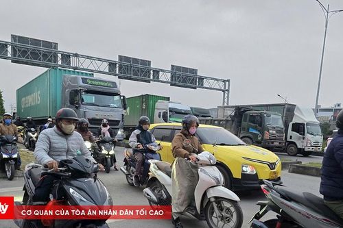 Ùn tắc giao thông ngày đầu phân luồng thi công nút giao Bùi Viện - Võ Nguyên Giáp