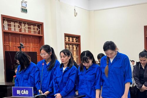 10 nữ bị cáo trong đường dây mang thai hộ xuyên quốc gia lĩnh án
