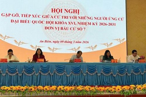 Bà Nguyễn Quỳnh Liên tiếp xúc cử tri xã An Biên, An Tây, tỉnh An Giang