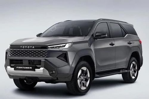 Những nâng cấp đáng chú ý trên Toyota Fortuner thế hệ mới sắp ra mắt