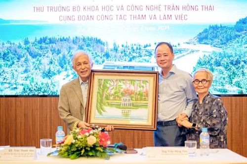 GS Trần Hồng Thái giữ chức Chủ tịch Viện Hàn lâm Khoa học và Công nghệ Việt Nam