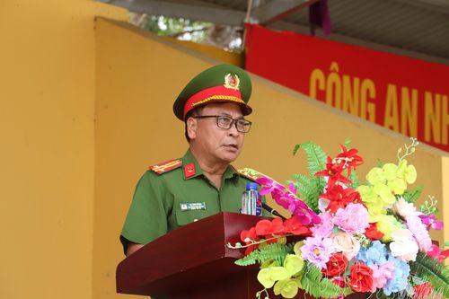 740 tân binh tham gia huấn luyện nghiệp vụ công an