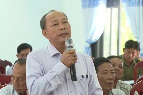 Ứng cử viên Đại biểu HĐND tỉnh đơn vị bầu cử số 1 tiếp xúc cử tri xã Tân Thành