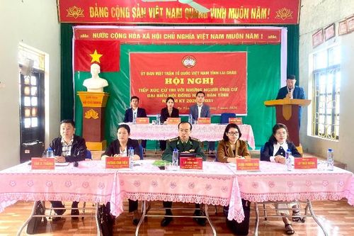 Hội nghị tiếp xúc cử tri xã Pa Tần với những người ứng cử đại biểu HĐND tỉnh nhiệm kỳ 2026–2031