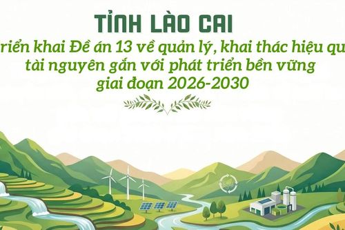 Lào Cai ban hành Kế hoạch triển khai Đề án 13 về quản lý, khai thác hiệu quả tài nguyên gắn với phát triển bền vững năm 2026