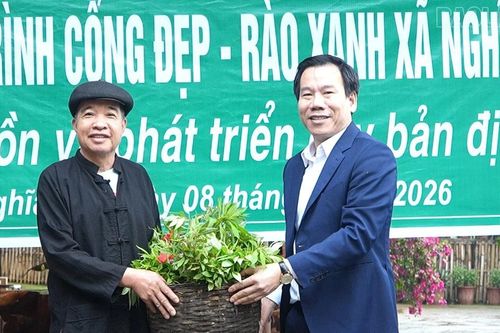 Nghĩa Đô phát động chương trình 'Cổng đẹp - Rào xanh'