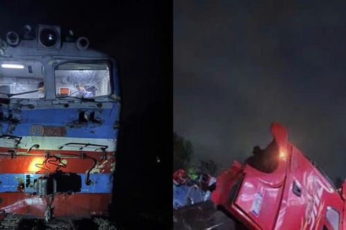 Quảng Ngãi: Khởi tố tài xế container cố tình vượt rào chắn đường sắt gây tai nạn với tàu SE8
