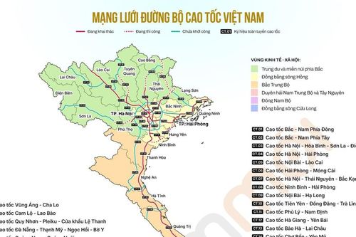 Quy hoạch mạng lưới 43 tuyến cao tốc: Việt Nam hướng tới mục tiêu 5.000 km vào năm 2030