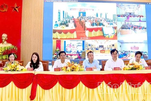 Ứng cử viên đại biểu HĐND tỉnh tiếp xúc cử tri tại Đơn vị bầu cử số 7
