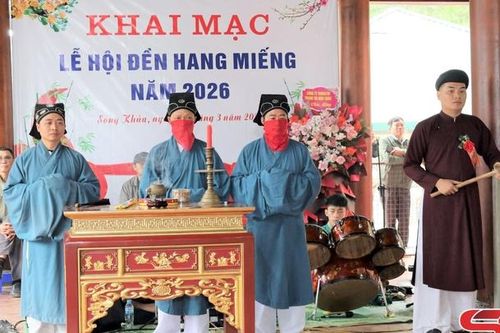 Dấu ấn Lễ hội Đền Hang Miếng