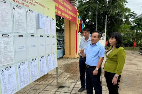 Khánh Hòa triển khai công tác chuẩn bị bầu cử theo đúng quy định