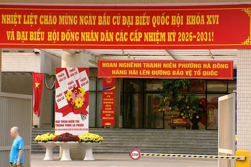 Phường Hà Đông sẵn sàng cho ngày bầu cử