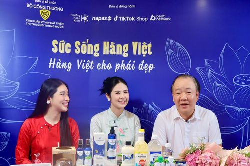 500 đơn hàng được chốt chỉ trong 3 giờ phát sóng livestream 'Sức sống hàng Việt'