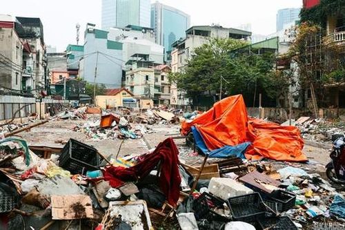 Vành đai 2,5 qua Yên Hòa vào đợt cao điểm giải phóng mặt bằng