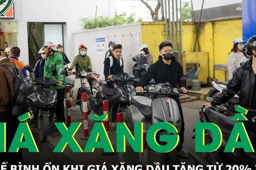 Đề xuất cơ chế bình ổn khi giá xăng dầu tăng từ 20% trở lên
