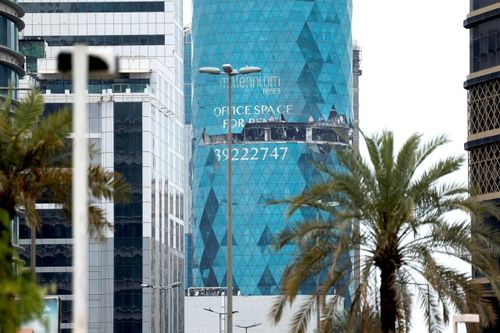 Tòa nhà nằm trong thủ đô của Bahrain trúng đòn không kích