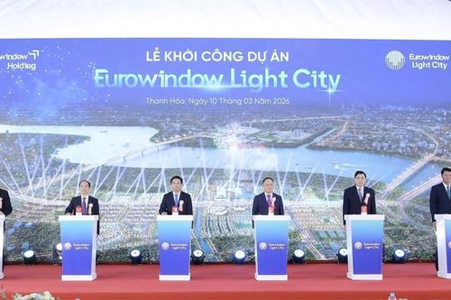 Khởi công siêu đô thị 13.000 tỉ đồng bên sông Mã