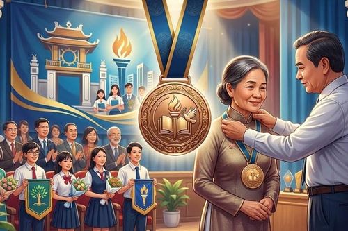 Tiền thưởng Kỷ niệm chương 'Vì sự nghiệp giáo dục' giảm mạnh