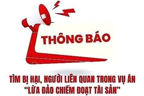 Thanh Hóa tìm bị hại trong vụ chiếm đoạt tài sản qua mạng liên quan nhiều doanh nghiệp