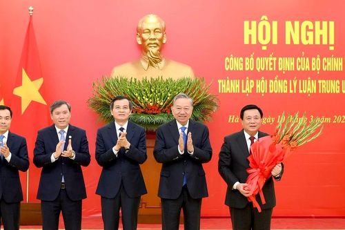 Tổng Bí thư Tô Lâm chủ trì hội nghị công bố thành lập Hội đồng Lý luận Trung ương nhiệm kỳ 2026-2031