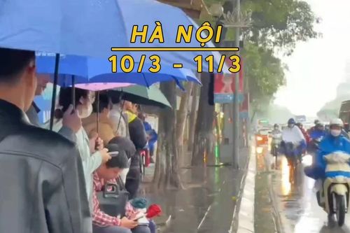 Hà Nội tiếp tục mưa, rét, nhiệt độ thấp nhất 15 độ C