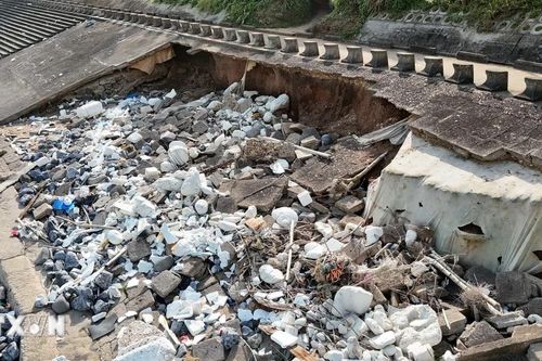 Quảng Trị khẩn trương khắc phục sạt lở kè biển gần Địa đạo Vịnh Mốc