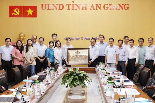An Giang làm việc với Ngân hàng Thế giới về các dự án thích ứng biến đổi khí hậu