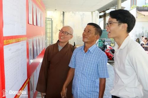 Chức sắc tôn giáo đồng hành cùng công tác bầu cử