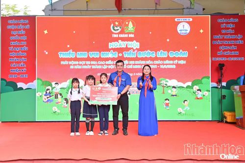 Sôi nổi Ngày hội 'Thiếu nhi vui khỏe - Tiến bước lên Đoàn' cấp tỉnh