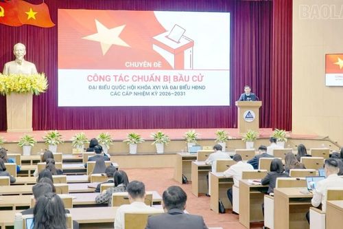Hội nghị báo cáo viên định kỳ tháng 3/2026 của Đảng ủy Các cơ quan Đảng tỉnh