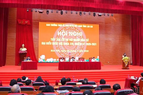 Lào Cai hoàn thành tiếp xúc cử tri, vận động bầu cử