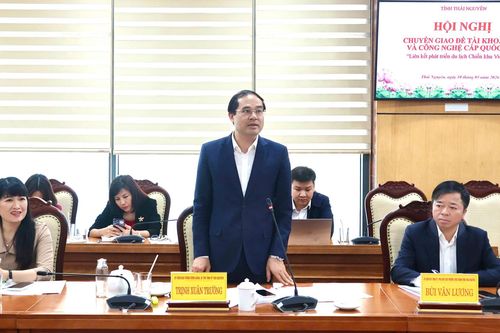 Thái Nguyên tiếp nhận kết quả nghiên cứu đề tài khoa học cấp quốc gia về du lịch Chiến khu Việt Bắc