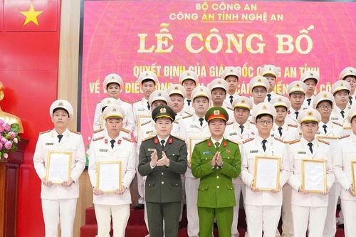 Nghệ An: Điều động 103 cán bộ công an tăng cường về xã biên giới, rẻo cao
