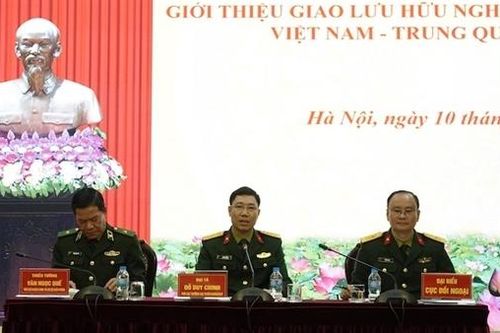 Giao lưu hữu nghị quốc phòng biên giới Việt Nam- Trung Quốc