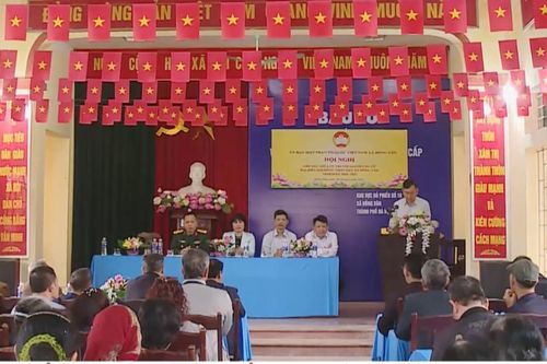 Xã Hồng Vân hoàn tất công tác chuẩn bị cho ngày bầu cử