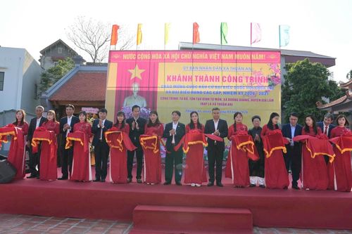 Xã Thuận An khánh thành và triển khai thi công các dự án trọng điểm