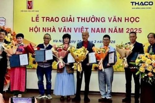 Trao Giải thưởng Văn học của Hội Nhà văn Việt Nam năm 2025