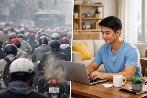 Có thể tiết kiệm nghìn lít xăng từ một cái gật đầu của sếp, cho làm việc online