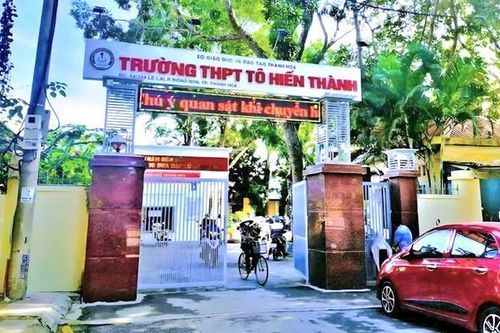 Thanh Hóa: Yêu cầu kiểm điểm, làm rõ mục đích của từng giáo viên trong vụ sửa điểm tại Trường THPT Tô Hiến Thành